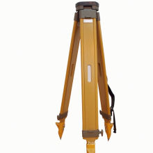 hardware twist lock heavy duty wooden tripod for theodolite